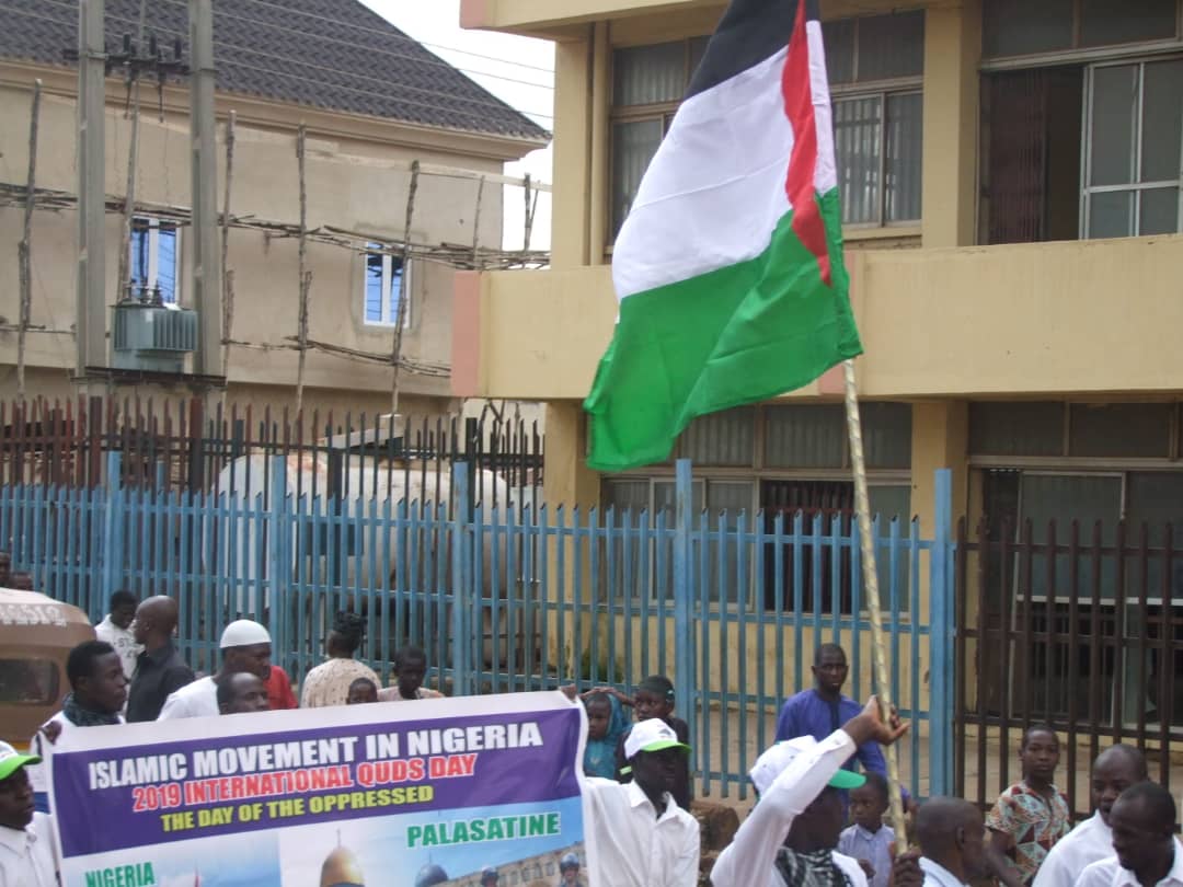  Quds day procession in Jos on Fri the 31 th of may 2019